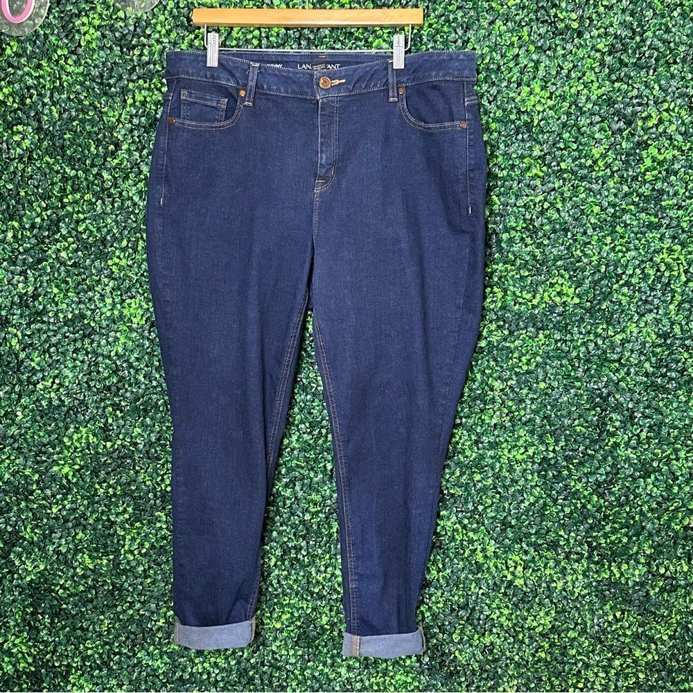 Lane Bryant Skinny Blue Denim Jeans Sz 18R